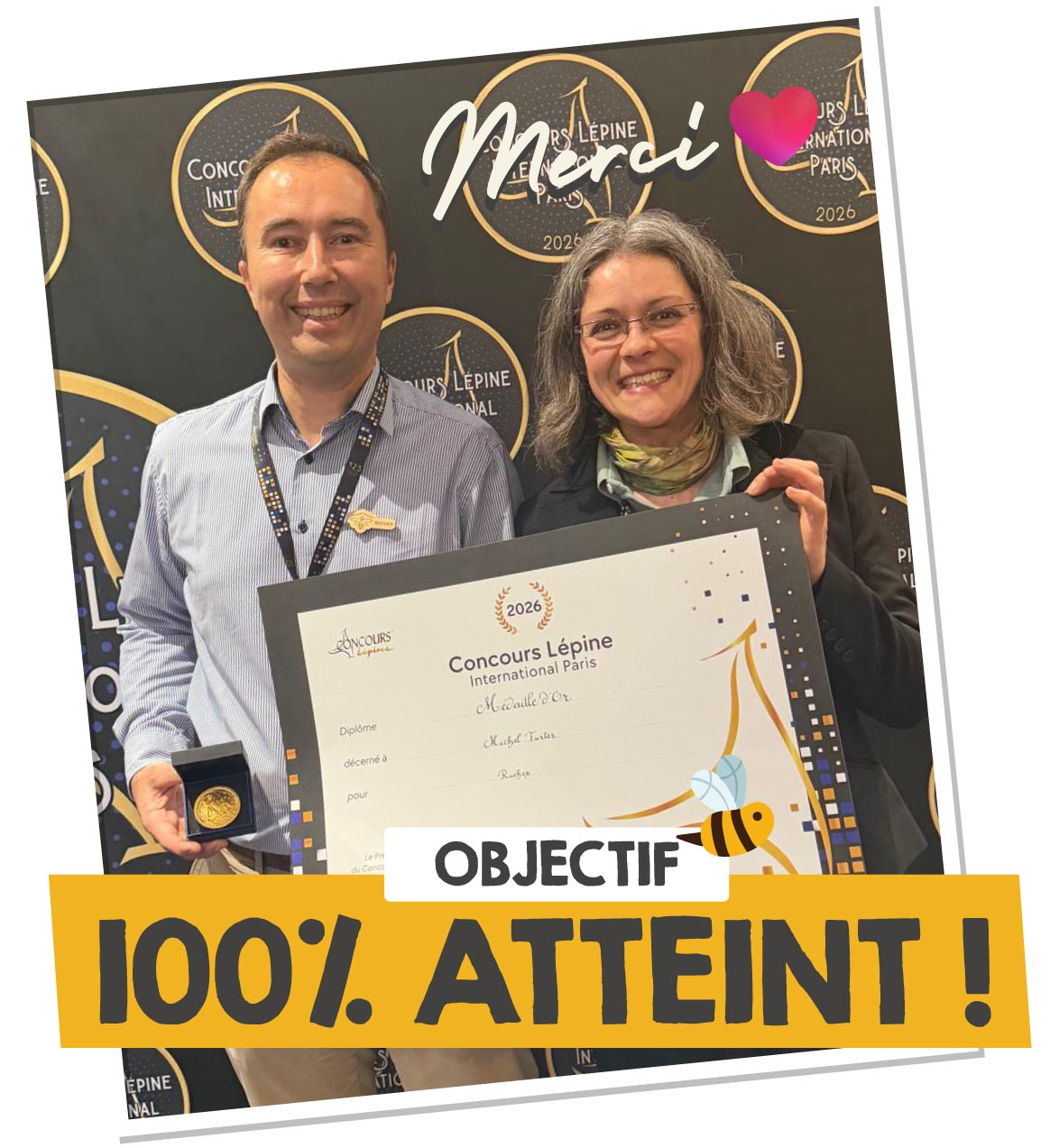 Médaille d'Or Ruchex